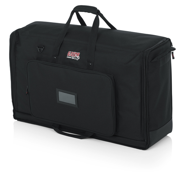 PADDED NYLON CARRY TOTE BAG FOR TRANSPORTING (2) LCD SCREENS BETWEEN 27" - 32"