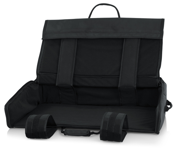 PADDED NYLON CARRY BAG FOR LARGE FORMAT MIXERS; 31" X 21" X 7"