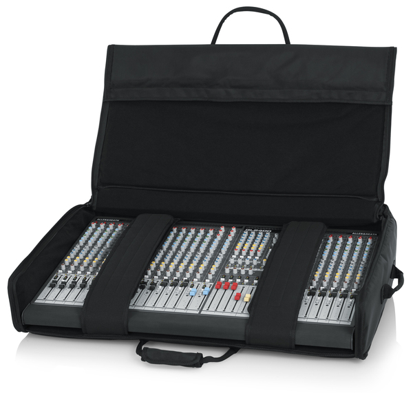 PADDED NYLON CARRY BAG FOR LARGE FORMAT MIXERS; 31" X 21" X 7"