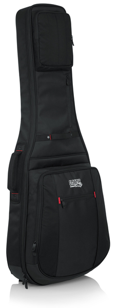 PRO-GO SERIES 335/FLYING V STYLE GUITAR BAG WITH MICRO FLEECE INTERIOR AND REMOVABLE BACKPACK STRAPS