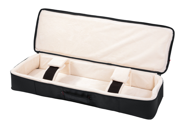 PRO-GO SERIES SLIM 61-NOTE KEYBOARD BAG WITH MICRO FLEECE INTERIOR AND REMOVABLE BACKPACK STRAPS