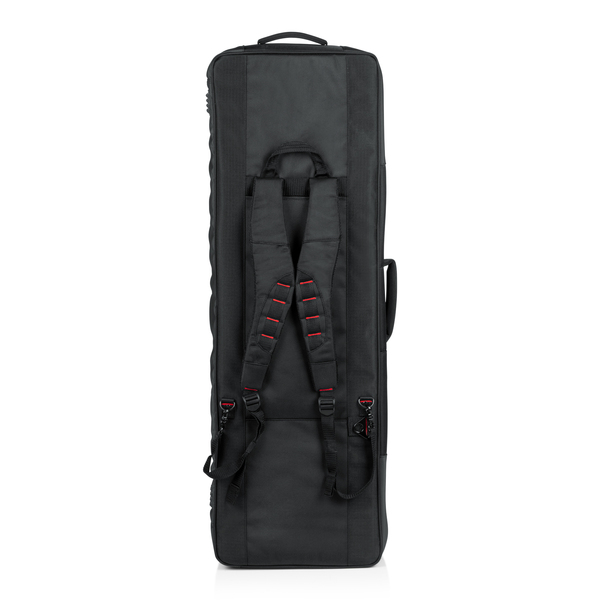 PRO-GO SERIES SLIM 61-NOTE KEYBOARD BAG WITH MICRO FLEECE INTERIOR AND REMOVABLE BACKPACK STRAPS