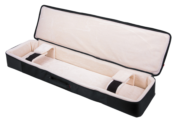 PRO-GO SERIES SLIM 76-NOTE KEYBOARD BAG WITH MICRO FLEECE INTERIOR AND REMOVABLE BACKPACK STRAPS