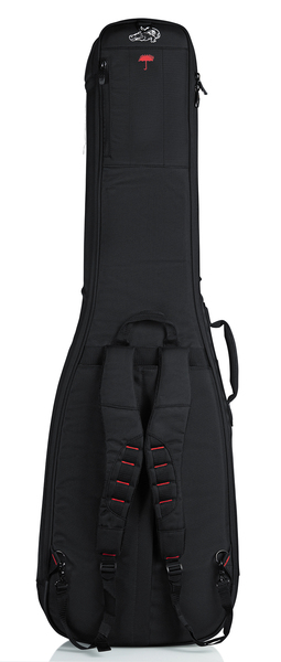 PRO-GO SERIES BASS GUITAR BAG WITH MICRO FLEECE INTERIOR AND REMOVABLE BACKPACK STRAPS