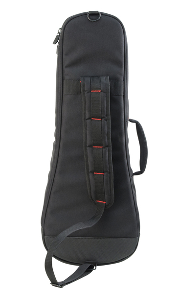 PRO-GO SERIES CONCERT STYLE UKULELE BAG WITH MICRO FLEECE INTERIOR AND REMOVABLE BACKPACK STRAPS