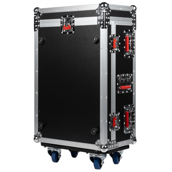 GATOR CASES GTOUR SERIES ATA-STYLE ROAD CASE WITH DOGHOUSE FOR A&H QU-5 & QU-5D DANTE MIXER