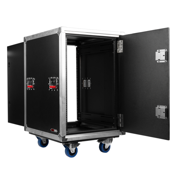 GATOR EXPO SERIES GEXPO16USLRK 16U SLAM RACK - RUGGED ATA-STYLE 16U RACK WITH HIDEAWAY SLIDING LIDS