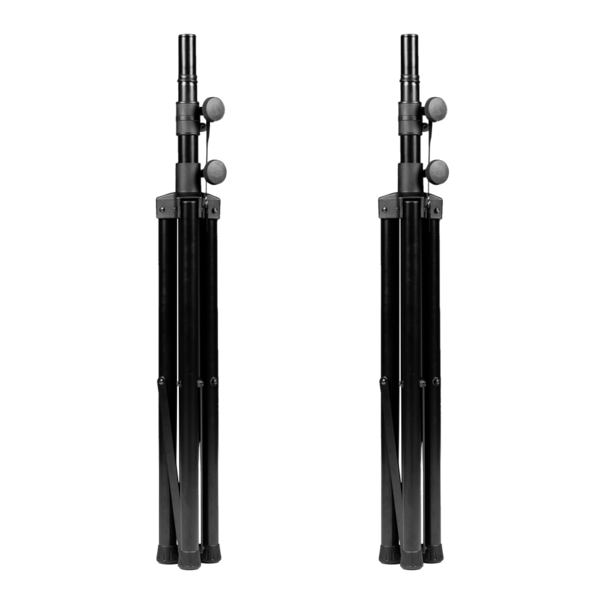 Aluminum Tripod Speaker Stand Set with Deluxe Bag