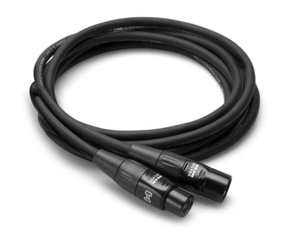 PRO MICROPHONE CABLE, REAN XLR3F TO XLR3M, 5 FT