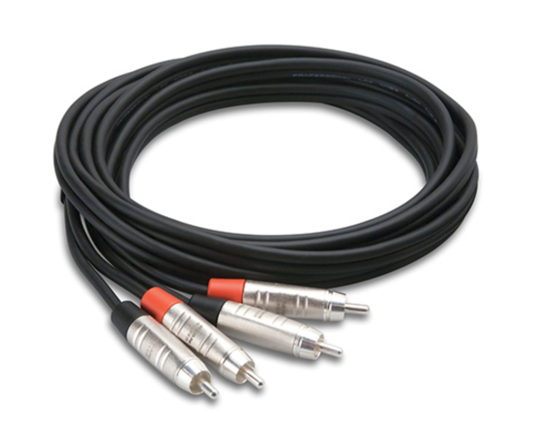 PRO STEREO INTERCONNECT, DUAL REAN RCA TO SAME, 10 FT