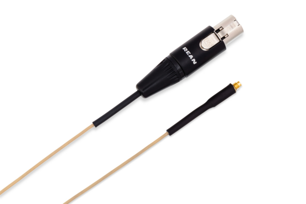 MOGAN CABLE, BEIGE, SHURE, 1.2 MM OD
