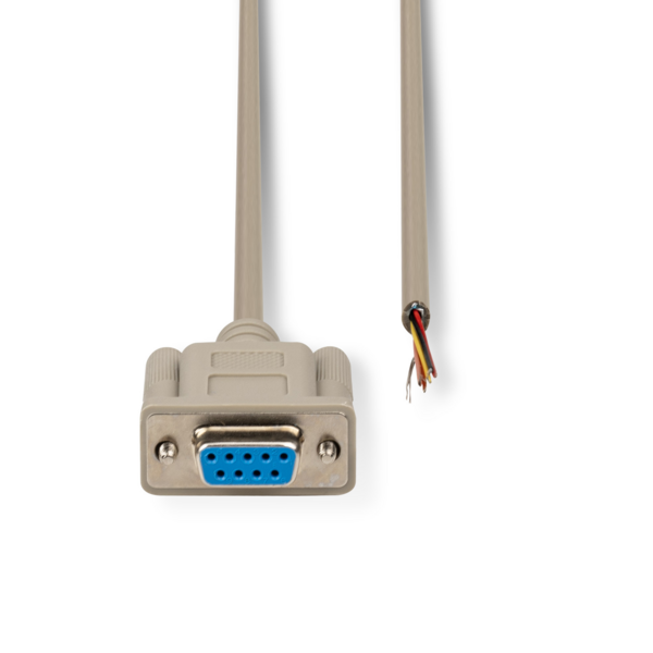 DB9 SERIAL TO BARE WIRE, 2FT