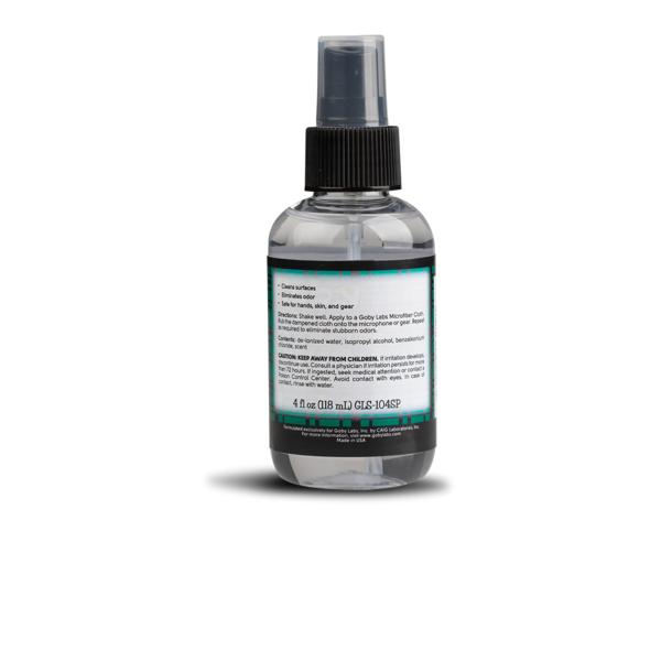 GOBY LABS MICROPHONE CLEANER, SPEARMINT