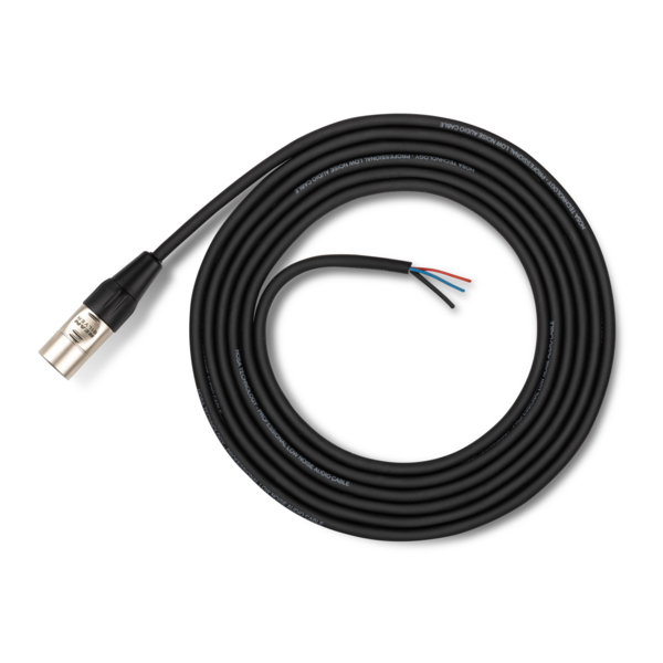 10FT XLR3F AUDIO TO BLUNT
