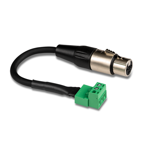 HOSA PRO PHOENIX (STANDARD) TO XLR3F FEMALE BALANCED PIGTAIL