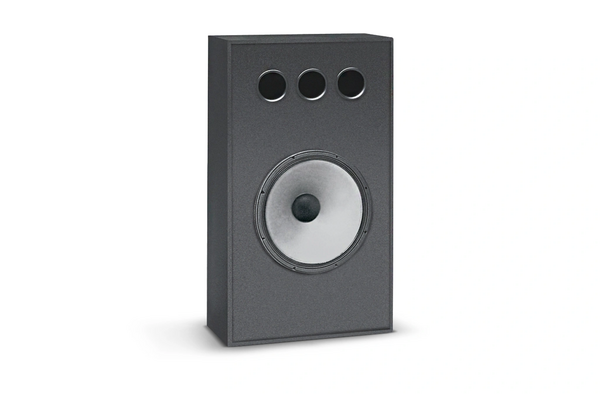 8 OHM, SINGLE 18" BASS REFLEX SUBWOOFER SYSTEM, SHALLOW PROFILE. COMPONENTS: SINGLE 2042H