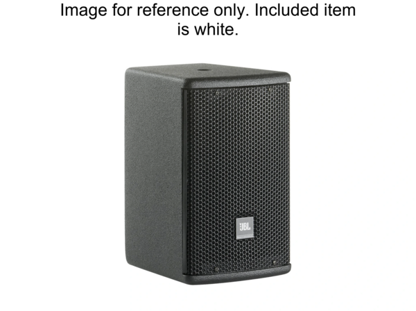 ULTRA-COMPACT 2-WAY LOUDSPEAKER WITH 1 X 5.25" LF.  90° X 90° COVERAGE, PASSIVE.  WHITE