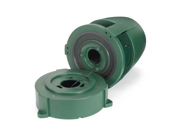 8" MUSHROOM ABOVE-GROUND LANDSCAPE SUBWOOFER, IP65 RATED, 70V/100V/8OHM, GREEN