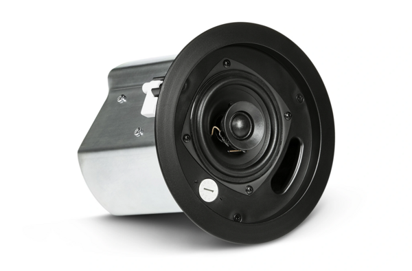 4" 2-WAY COAXIAL CEILING LOUDSPEAKER WITH TRANSFORMER 70V BLACK