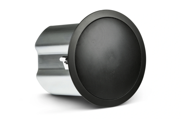 6.5" 2-WAY COAXIAL CEILING LOUDSPEAKER BLACK, 30W MULTI-TAP@70V/100V, 50W @ 8OHMS
