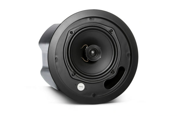 6.5" 2-WAY COAXIAL CEILING LOUDSPEAKER BLACK, 30W MULTI-TAP@70V/100V, 50W @ 8OHMS