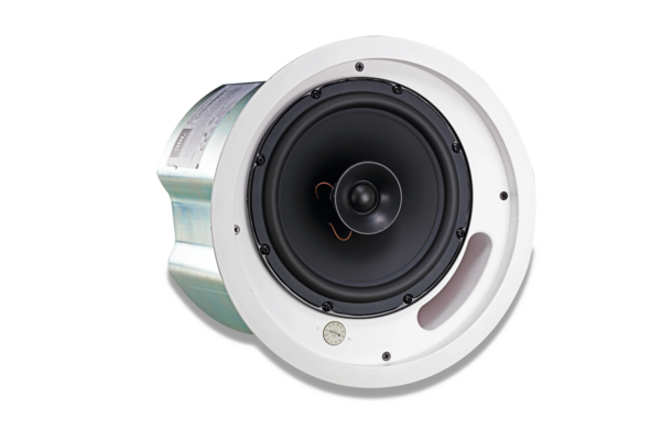 TWO-WAY 200 MM (8 IN) CO-AXIAL CEILING LOUDSPEAKER. 8 INCH HIGH OUTPUT DRIVER WITH POLYPROPYLENE