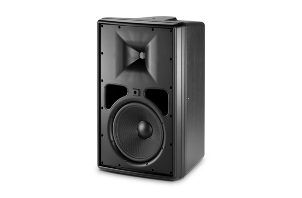 2-WAY, HIGH OUTPUT INDOOR-OUTDOOR MONITOR/SURFACE MOUNT LOUDSPEAKER, 70V 150W, 8OHM BYPASS / BLACK