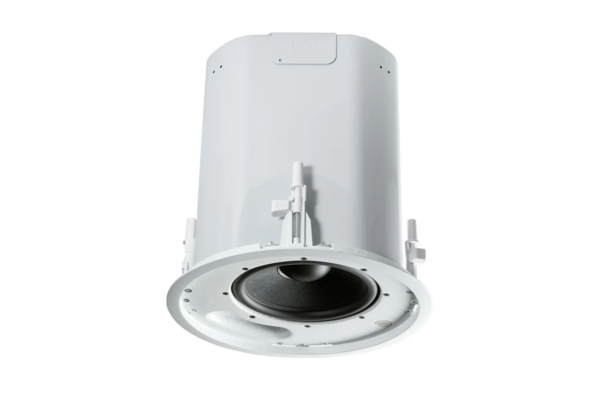 DIRECT-RADIATING IN-CEILING SUBWOOFER WITH 8" DRIVER, BUILT-IN CROSSOVER NETWORK WITH OUTPUTS FOR
