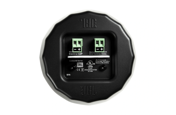 C62P ULTRA-COMPACT MID-HIGH SATELLITE PENDANT SPEAKER. 2" DRIVER, IDEAL FOR SPEECH