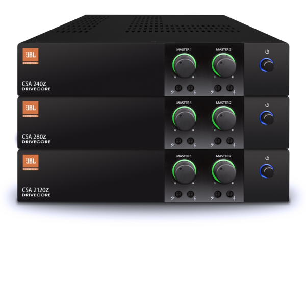 2CH 120W POWER AMPLIFIER, FANLESS, 4OHM/8OHM/70V/100V, 1RU HALF-RACK, MOUNTING KIT