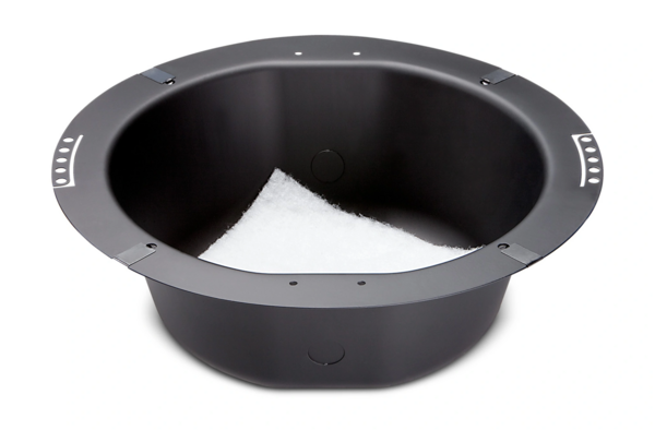 PACK OF 6PCS OF 8" BACKCANS FOR CSS8008 OR CSS8018.  STEEL, ZINC-PLATED, POWDER-COATED, 4.8" DEEP