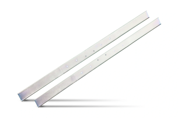 PACK OF 12 PCS TILE RAILS FOR CSS-BB4 AND CSS-BB8 BACKCANS.  STEEL, ZINC-PLATED, 2 PCS TILE RAILS