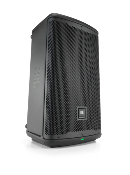 10" POWERED PA SPEAKER WITH BLUETOOTH, 1300W PEAK, FEEDBACK SUPRESSION, MOBILE CONTROL APP, BLACK