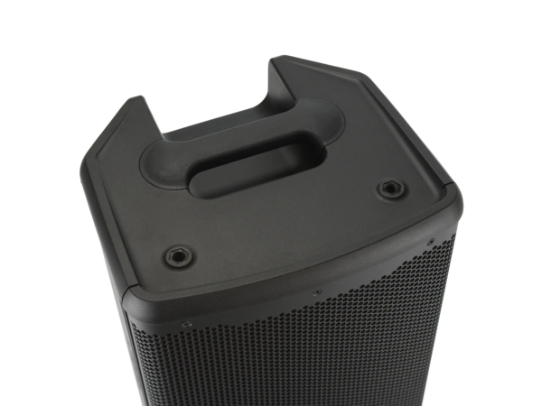 10" POWERED PA SPEAKER WITH BLUETOOTH, 1300W PEAK, FEEDBACK SUPRESSION, MOBILE CONTROL APP, BLACK
