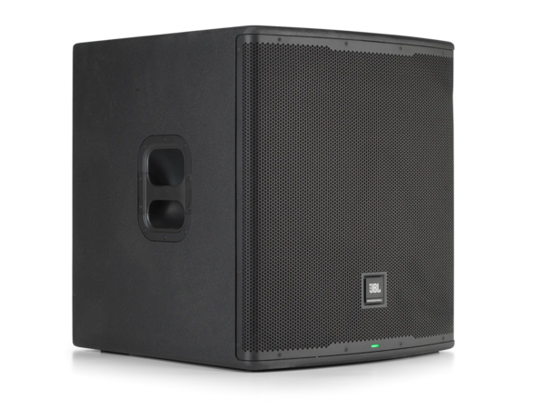 POWERED 18" SUBWOOFER -1500W PEAK, BUILT-IN 2-CHANNEL DIGITAL MIXER, MAX SPL: 131 DB