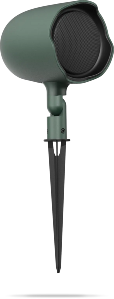 GROUND-STAKE 3" FULL-RANGE LANDSCAPE LOUDSPEAKER, IP66 / 60W - HUNTER GREEN