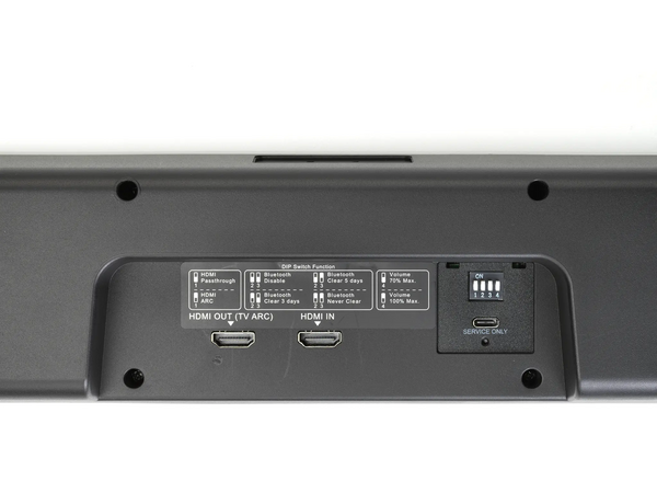 2.0 CHANNEL, COMMERCIAL-GRADE SOUNDBAR WITH HDMI & BLUETOOTH