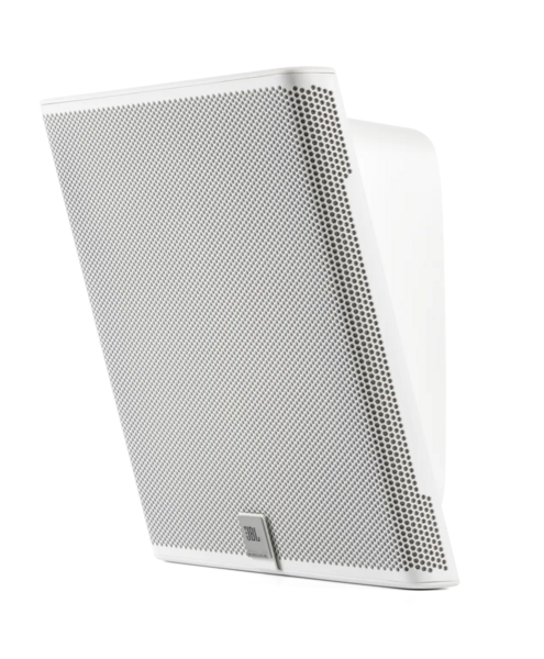 LOW PROFILE ON-WALL LOUDSPEAKER - WHITE. 40W PINK/80W CONTINUOUS, 8OHM, 70V/100V. (PRICE EA, BUY PR)