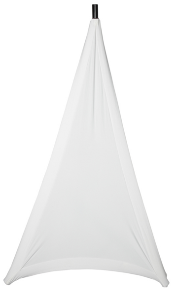 WHITE STRETCHY COVER FOR TRIPOD STAND, 1 SIDE