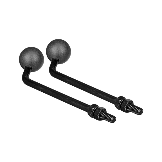 CEILING-MOUNT ADAPTER FOR CONTROL 23,  BLACK.  EACH PACK CONTAINS 2 PIECES.