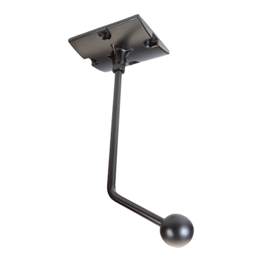 CEILING-MOUNT ADAPTER FOR CONTROL 29AV, BLACK.  EACH PACK CONTAINS 1 PIECE.