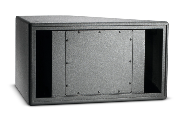 HIGH OUTPUT LOW FREQUENCY LOUDSPEAKER WITH 12" SLOT LOADED WOOFERS.  TWO 300MM (12 IN.)