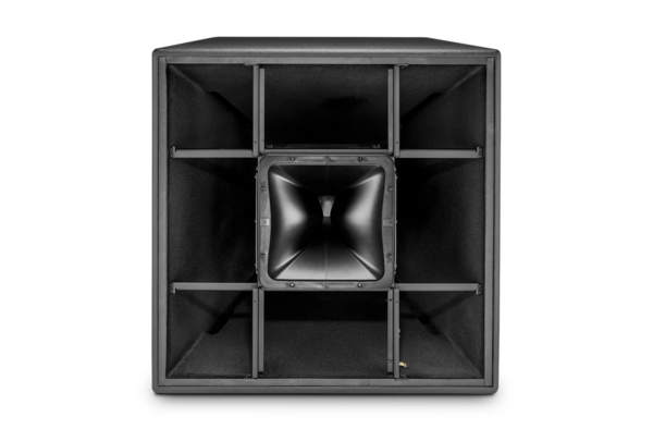 15" HORN-LOADED 2-WAY FULL-RANGE SYSTEM, ROTATABLE 90°X 50° COVERAGE PATTERN WITH 2432H 38MM(1.5 IN)