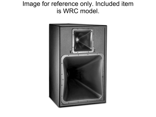 HIGH SENSITIVITY TWO-WAY FULL-RANGE LOUDSPEAKER WITH HORN LOADED 12" LF AND 40° X  30° COVERAGE