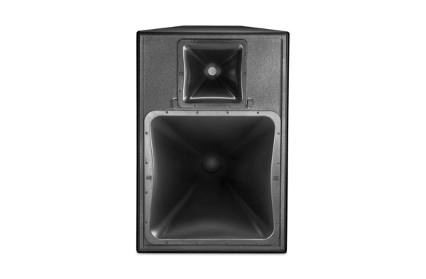 HIGH SENSITIVITY TWO-WAY FULL-RANGE LOUDSPEAKER WITH HORN LOADED 12" LF AND 60° X  60° COVERAGE