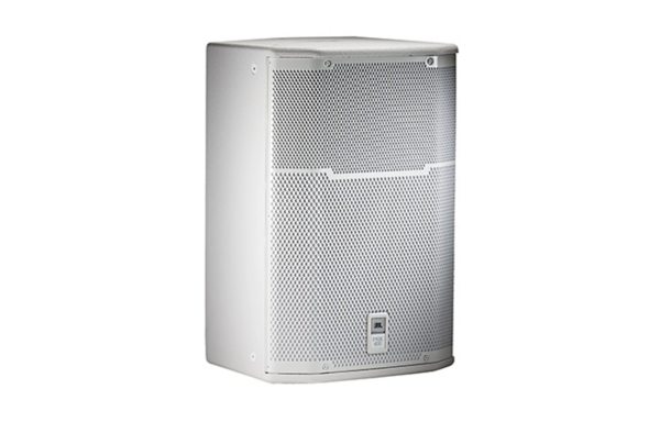 15" 2-WAY STAGE MONITOR PASSIVE SPEAKER SYSTEM; 1200W PEAK PWR HANDLNG/WHITE