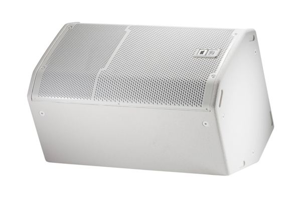 15" 2-WAY STAGE MONITOR PASSIVE SPEAKER SYSTEM; 1200W PEAK PWR HANDLNG/WHITE