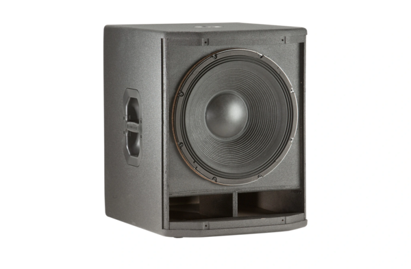 COMPACT 18" PORTABLE SUBWOOFER SYSTEM;35HZ FREQ. RANGE, 2400W PEAK POWER HANDLING, 130DB MAX SPL