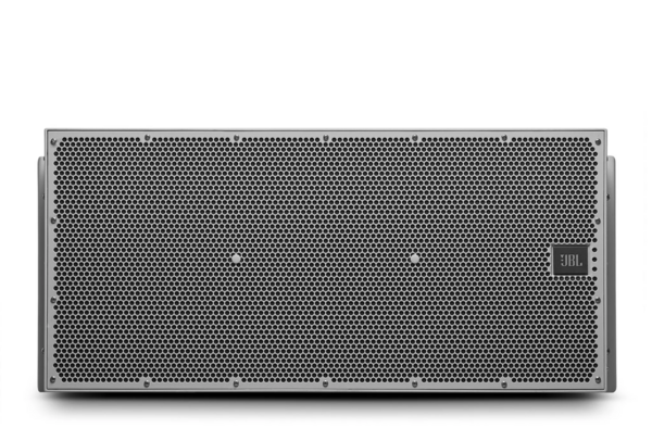 TWO-WAY HORN-LOADED LINE ARRAY LOUDSPEAKER SYSTEM.  65° HORIZONTAL HORN COVERAGE PATTERN.