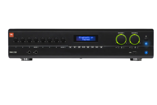 VMA 2120: (8) INPUT CHANNEL X (2) 120W OUTPUT CHANNEL MIXER/AMPLIFIER